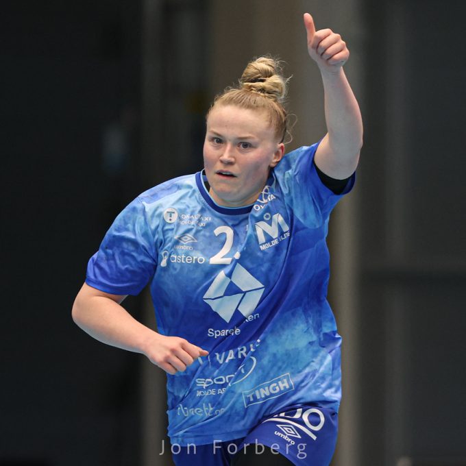 Maja Muri scoret elleve mål og ble nok en gang kåret til lagets beste. Foto: Jon Forberg